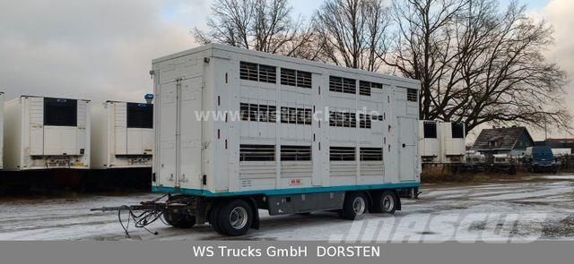 KA-BA 3 Stock Hubdach Viehanhänger Remorque bétaillère