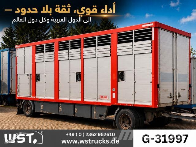 KA-BA Einstock 1 Stock Großvieh TOP Remolques para transporte de animales