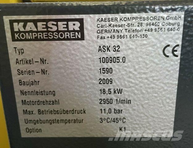 Kaeser ASK 32 Kompressor / Schraubenkompressor Kompresori