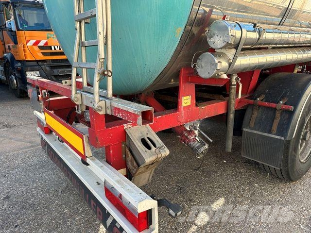 Kaiser TSA-31C ADR CHEMIETANK L4BH 4 KAMMER HEIZUNG ISO Tankopleggers