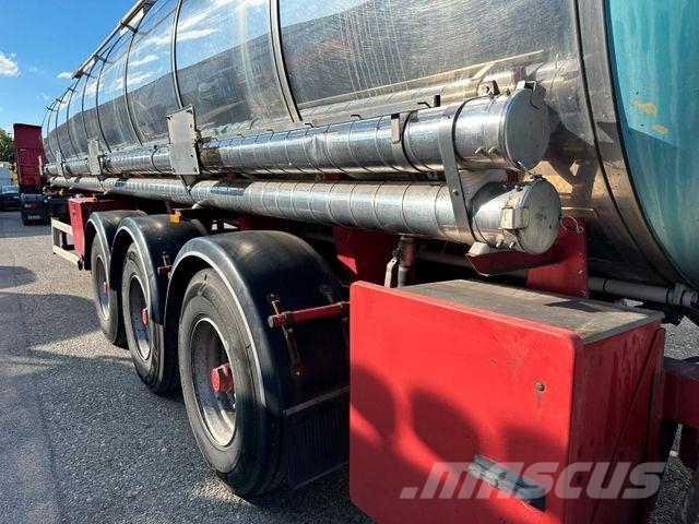 Kaiser TSA-31C ADR CHEMIETANK L4BH 4 KAMMER HEIZUNG ISO Tankopleggers