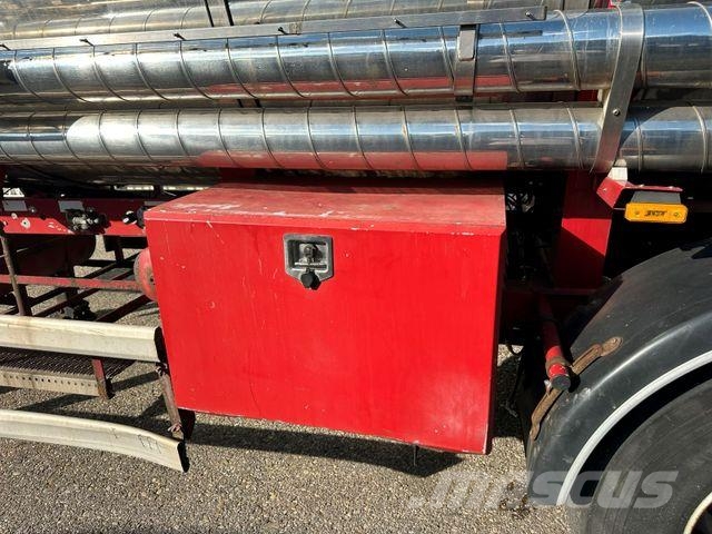 Kaiser TSA-31C ADR CHEMIETANK L4BH 4 KAMMER HEIZUNG ISO Tankopleggers