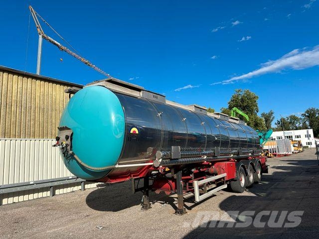 Kaiser TSA-31C ADR CHEMIETANK L4BH 4 KAMMER HEIZUNG ISO Tankopleggers