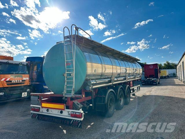 Kaiser TSA-31C ADR CHEMIETANK L4BH 4 KAMMER HEIZUNG ISO Tankopleggers