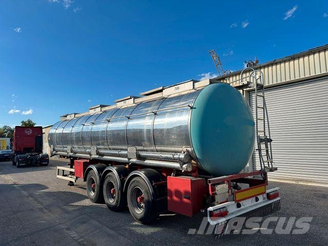 Kaiser TSA-31C ADR CHEMIETANK L4BH 4 KAMMER HEIZUNG ISO Tankopleggers