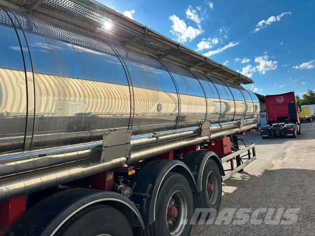 Kaiser TSA-31C ADR CHEMIETANK L4BH 4 KAMMER HEIZUNG ISO Tankopleggers