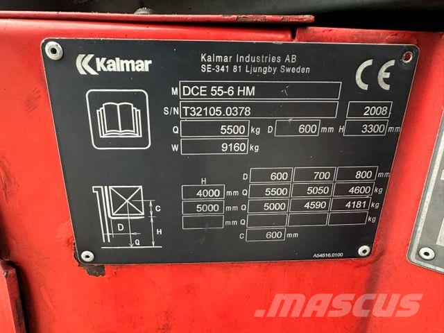 Kalmar DCE55-6 HM Dīzeļa autoiekrāvēji