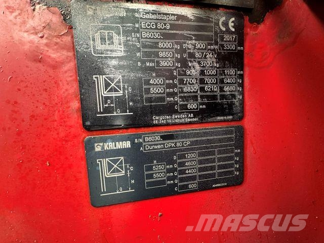 Kalmar ECG80-9 Wózki elektryczne