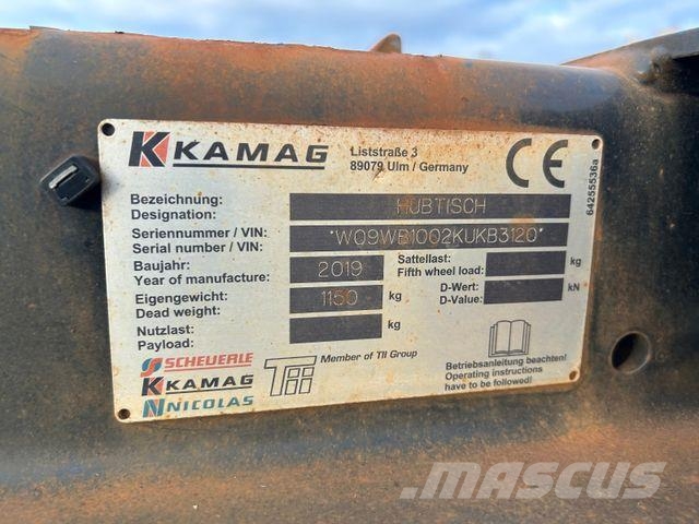 Kamag WBH 25 / Sattelkupplung / Rangier / BDF Wechselfahrgestell