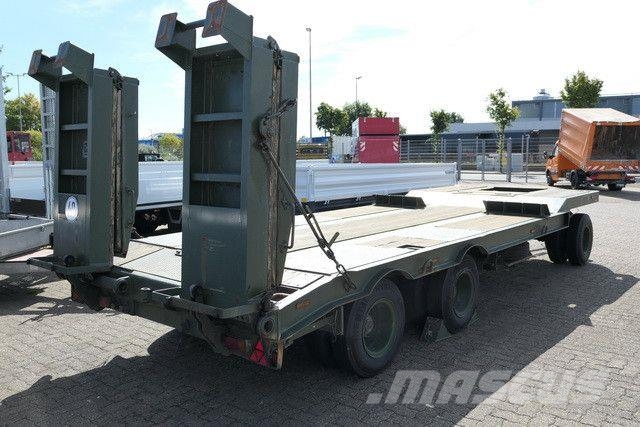 Kässbohrer BWB 2300216, 3-Achser, Rampen, Blatt, Trommel Nízko rámové nákladné automobily