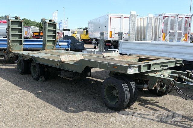 Kässbohrer BWB 2300216, 3-Achser, Rampen, Blatt, Trommel Nízko rámové nákladné automobily