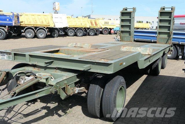 Kässbohrer BWB 2300216, 3-Achser, Rampen, Blatt, Trommel Nízko rámové nákladné automobily