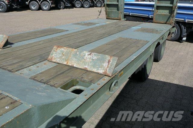 Kässbohrer BWB 2300216, 3-Achser, Rampen, Blatt, Trommel Nízko rámové nákladné automobily