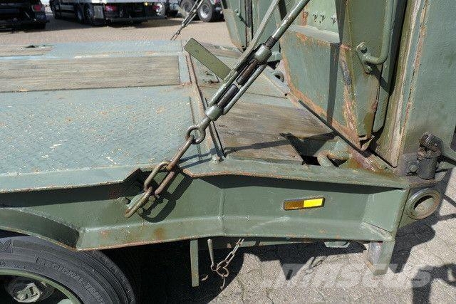 Kässbohrer BWB 2300216, 3-Achser, Rampen, Blatt, Trommel Nízko rámové nákladné automobily