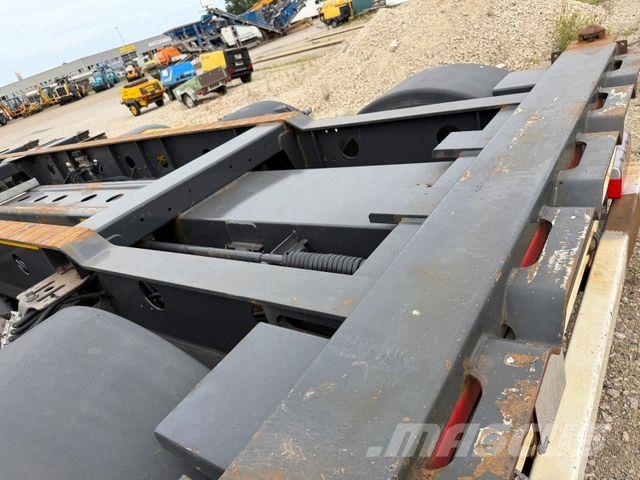 Kässbohrer CS, 1x20, 2x20, 1x30 & 1x40 Fuß-Container, SAF Tieflader-Auflieger