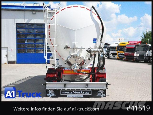 Kässbohrer Kippsilo, 40m³, elektro-hydraulisch, Alufelgen, Полуприцепы-Цистерны