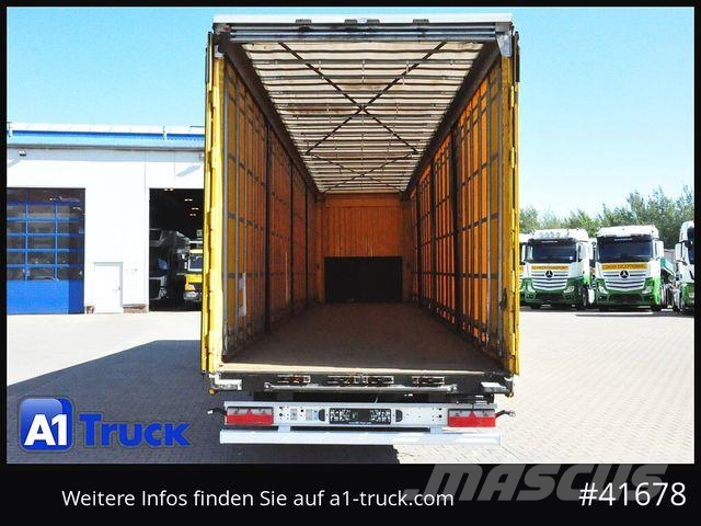 Kässbohrer Mega Trailer, Code XL, Aluplank, Semirremolques con caja de lona