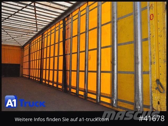 Kässbohrer Mega Trailer, Code XL, Aluplank, Semirremolques con caja de lona