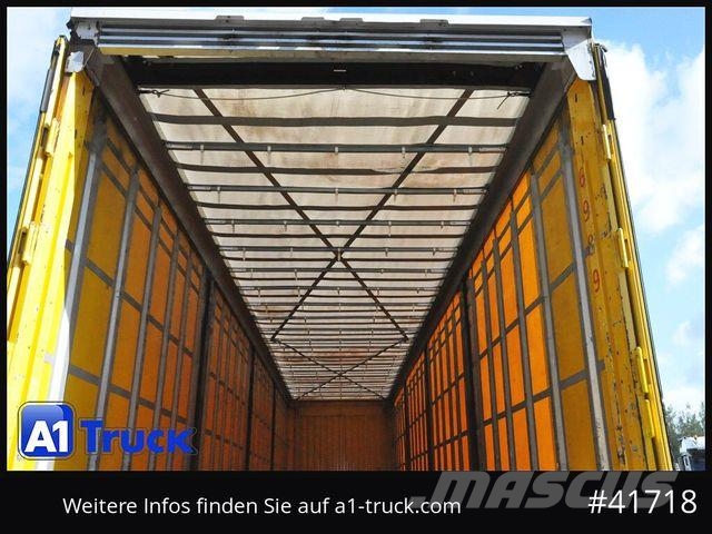 Kässbohrer Mega Trailer, Code XL, Aluplank, BPW Polprikolice s ponjavo