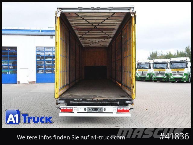 Kässbohrer Mega Trailer, Code XL, Aluplank, BPW Polprikolice s ponjavo