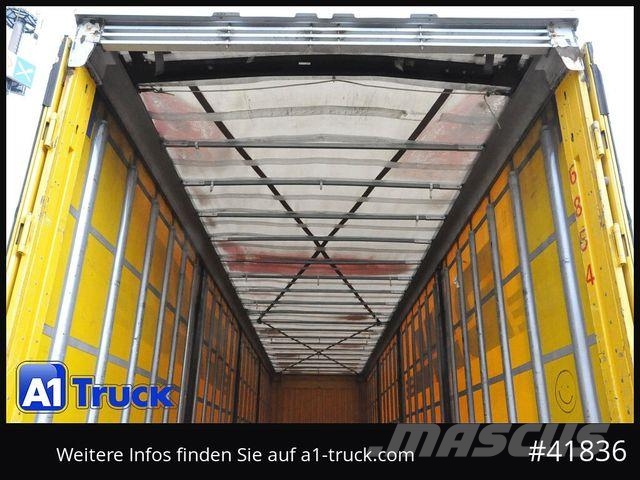 Kässbohrer Mega Trailer, Code XL, Aluplank, BPW Polprikolice s ponjavo