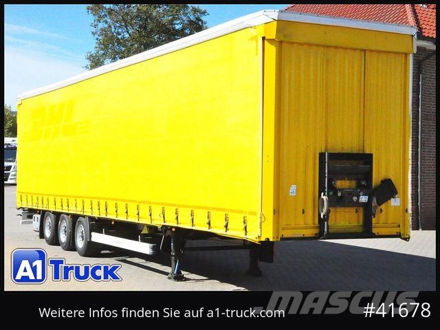 Kässbohrer Mega Trailer, Code XL, Aluplank, Semirremolques con caja de lona