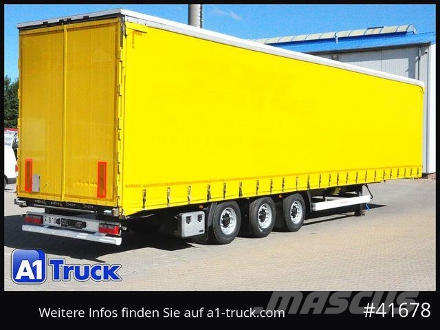 Kässbohrer Mega Trailer, Code XL, Aluplank, Semirremolques con caja de lona