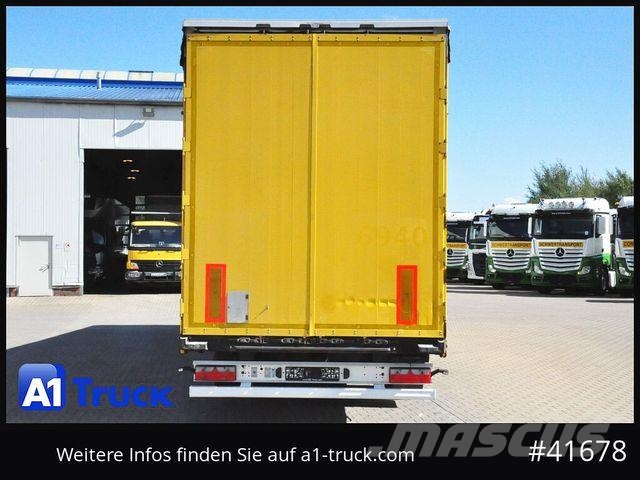 Kässbohrer Mega Trailer, Code XL, Aluplank, Semirremolques con caja de lona