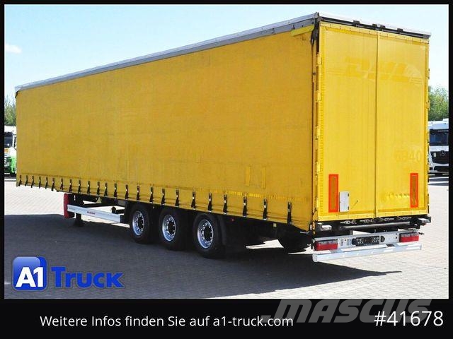 Kässbohrer Mega Trailer, Code XL, Aluplank, Semirremolques con caja de lona