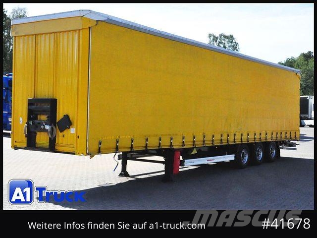 Kässbohrer Mega Trailer, Code XL, Aluplank, Semirremolques con caja de lona