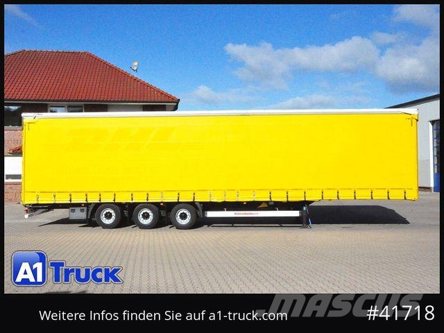 Kässbohrer Mega Trailer, Code XL, Aluplank, BPW Polprikolice s ponjavo