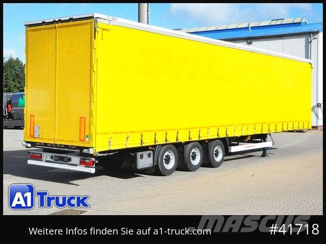 Kässbohrer Mega Trailer, Code XL, Aluplank, BPW Polprikolice s ponjavo