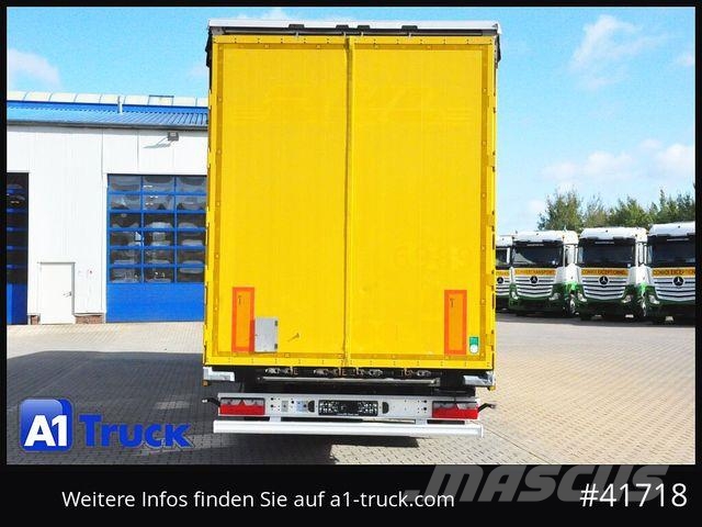 Kässbohrer Mega Trailer, Code XL, Aluplank, BPW Polprikolice s ponjavo