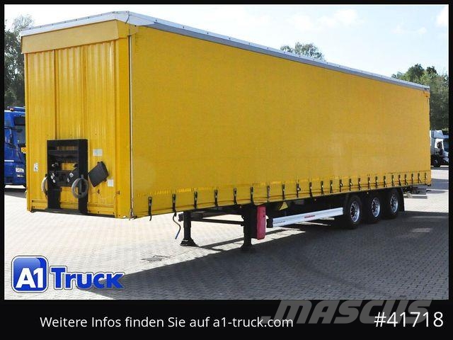 Kässbohrer Mega Trailer, Code XL, Aluplank, BPW Polprikolice s ponjavo