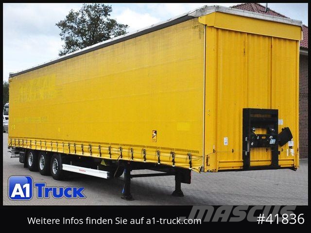 Kässbohrer Mega Trailer, Code XL, Aluplank, BPW Polprikolice s ponjavo