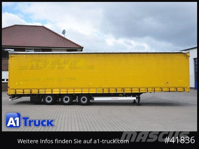 Kässbohrer Mega Trailer, Code XL, Aluplank, BPW Polprikolice s ponjavo