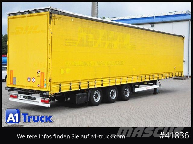 Kässbohrer Mega Trailer, Code XL, Aluplank, BPW Polprikolice s ponjavo