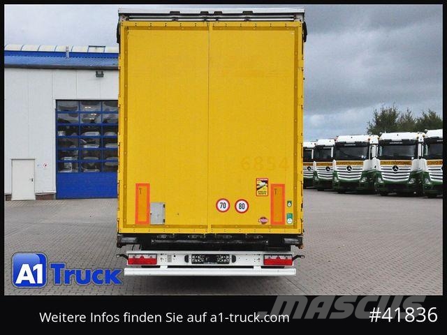 Kässbohrer Mega Trailer, Code XL, Aluplank, BPW Polprikolice s ponjavo