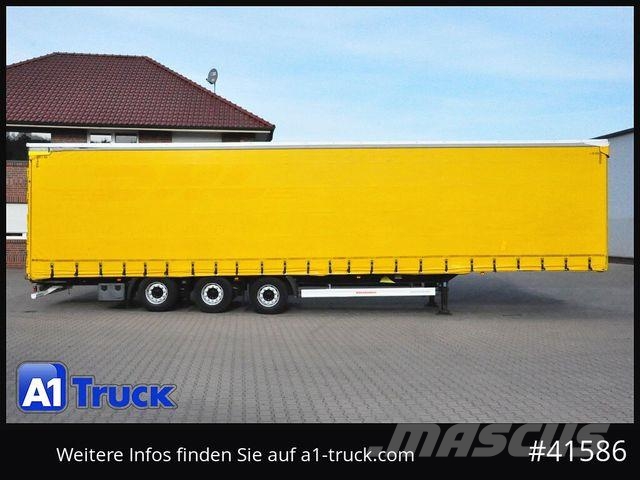 Kässbohrer Mega Trailer, Code XL, Aluplank, BPW Curtainsiderauflieger