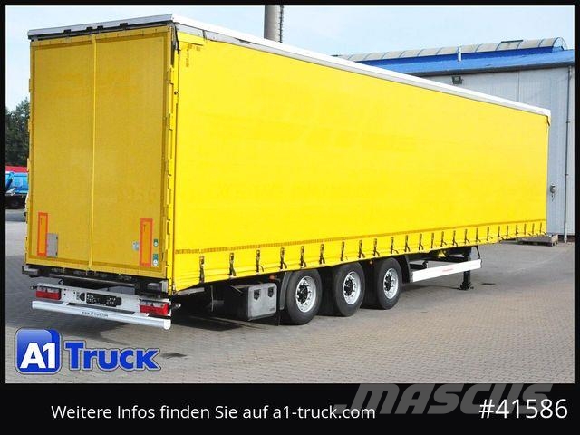 Kässbohrer Mega Trailer, Code XL, Aluplank, BPW Curtainsiderauflieger
