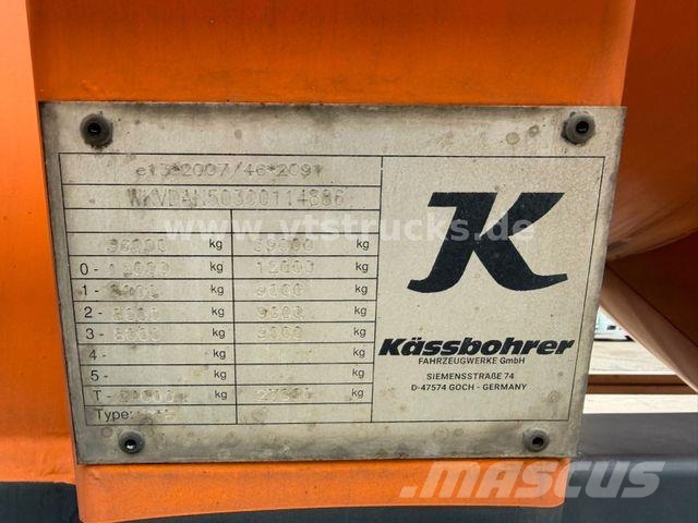Kässbohrer STB CT11 2021 35m³ FIII SILO Tankauflieger Tankopleggers