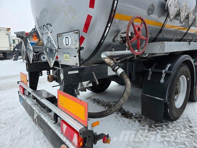 Kässbohrer STB / Lift / Alu/ ADR AT FL / 32.0 / BITUMEN Semi-trailer med Tank