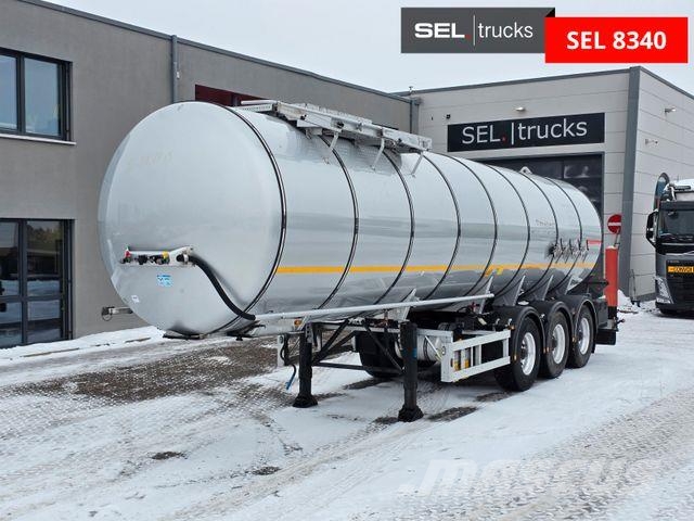 Kässbohrer STB / Lift / Alu/ ADR AT FL / 32.0 / BITUMEN Semi-trailer med Tank