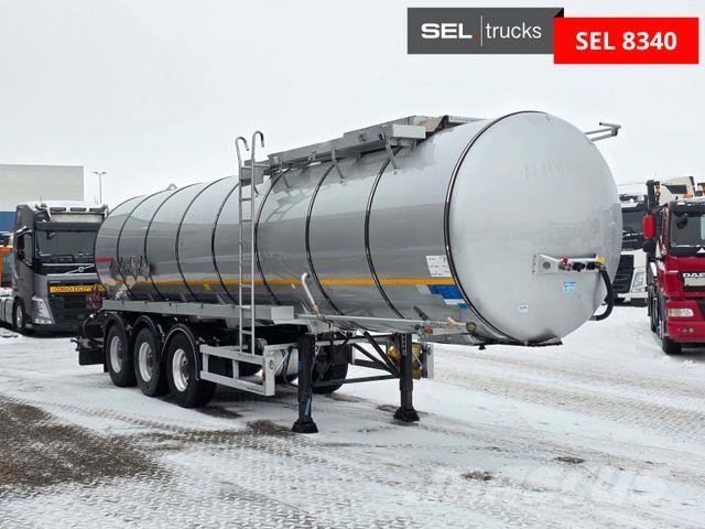 Kässbohrer STB / Lift / Alu/ ADR AT FL / 32.0 / BITUMEN Semi-trailer med Tank