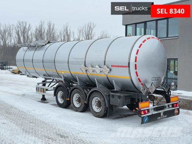 Kässbohrer STB / Lift / Alu/ ADR AT FL / 32.0 / BITUMEN Semi-trailer med Tank