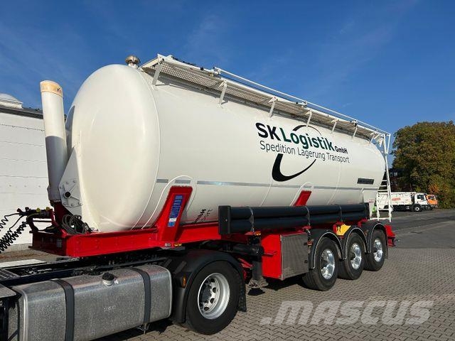Kässbohrer XS Kippsilo / 40 m³ / eigene Hydraulik Pumpe Tankauflieger