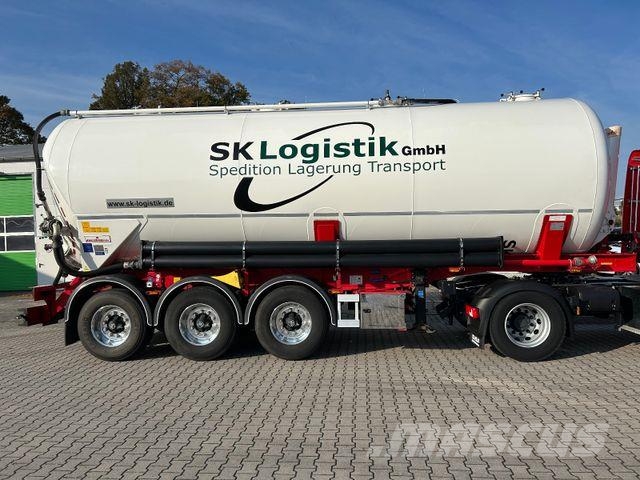Kässbohrer XS Kippsilo / 40 m³ / eigene Hydraulik Pumpe Tankauflieger