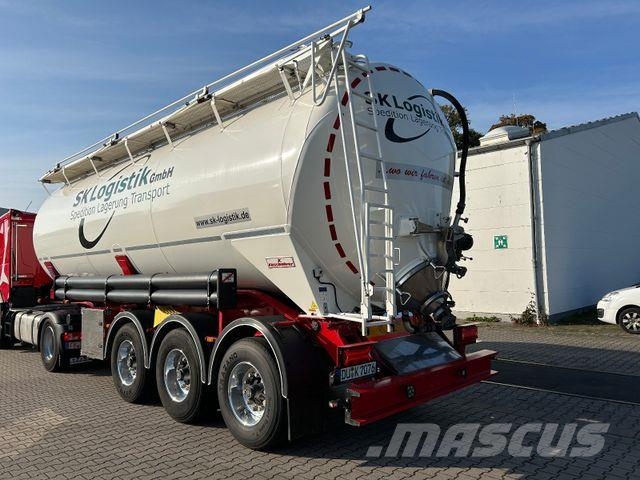 Kässbohrer XS Kippsilo / 40 m³ / eigene Hydraulik Pumpe Tankauflieger