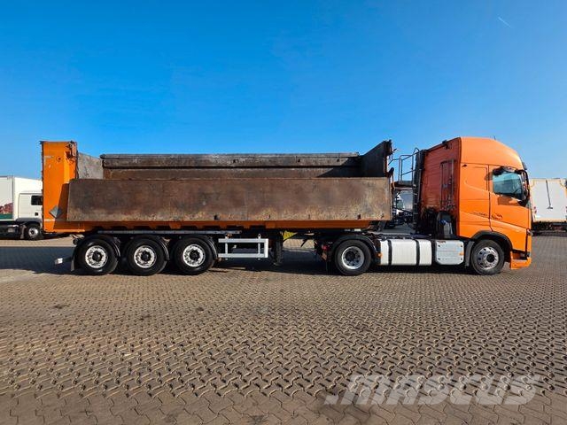 Kempf MULDE MIT KLAPPE!! / VOLVO 500 / KOMPLETT !! Kippladerauflieger