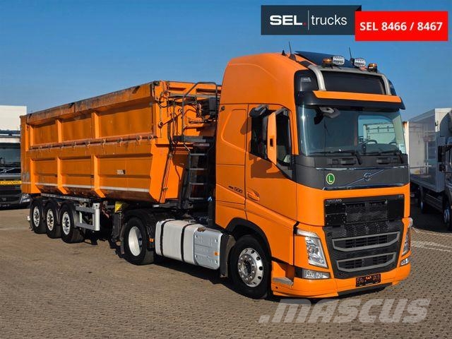 Kempf MULDE MIT KLAPPE!! / VOLVO 500 / KOMPLETT !! Kippladerauflieger